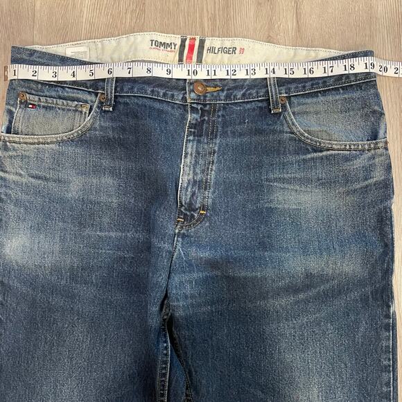 Mens Jeans 36x32 Grungy Distressed Y2K 90s Skateboarding Streetwear Relaxed Fit - Picture 5 of 9